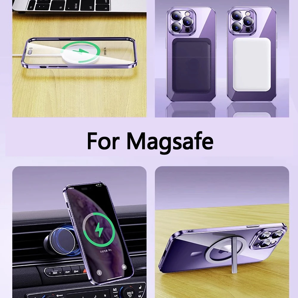   ڼ̽ 15 14 ÷?13 12 11 Pro Max θƽ X Xs Xr Plus For Magsafe Case Iphone ǰ Ǹ  5K ʼ  10H 