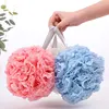 Soft Bath Scrub Bath Ball Body Clean Bath Puff Bathroom Supplies  Flower Scrubbing Bubble Shower Mesh Sponge Back Brush 4