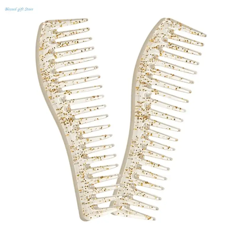 Hairdressing Comb Scalp Massage Hair Brush Large Wide Tooth Haircut Tool hair comb curly hair brush hair styling tools hair brush comb hair comb set head massager