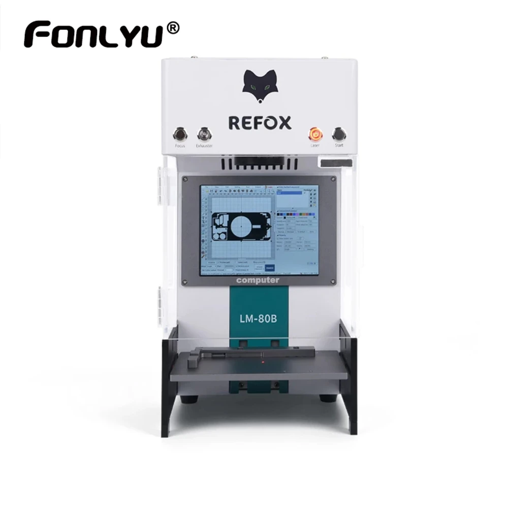 Fumes Extractor Laser Machine Refox Laser Marking Machine 3 1 Phone