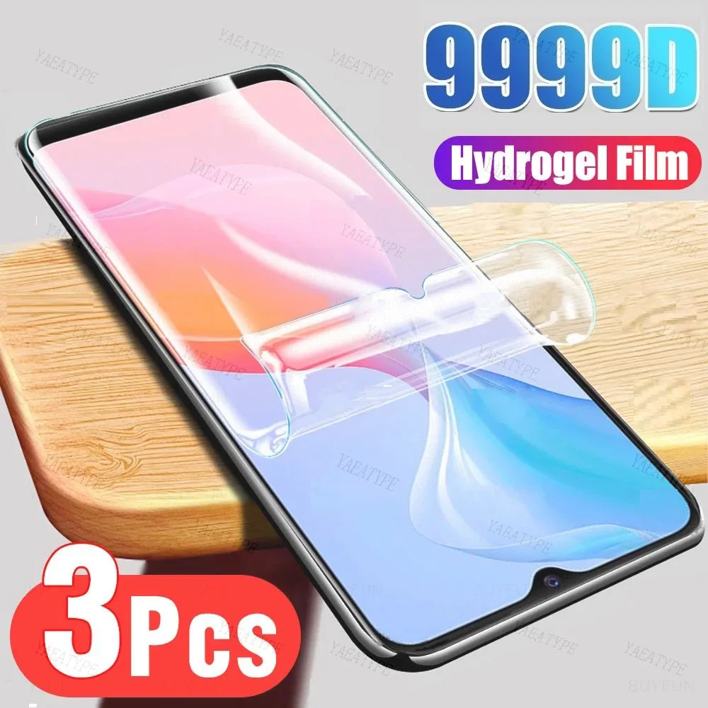 

3Pcs Hydrogel Film Screen Protector For Xiaomi Redmi Note 7 11s Mi 9 11i 11 5G NE 10T 11T Poco F3 X4 10 8 6 9T Pro SE