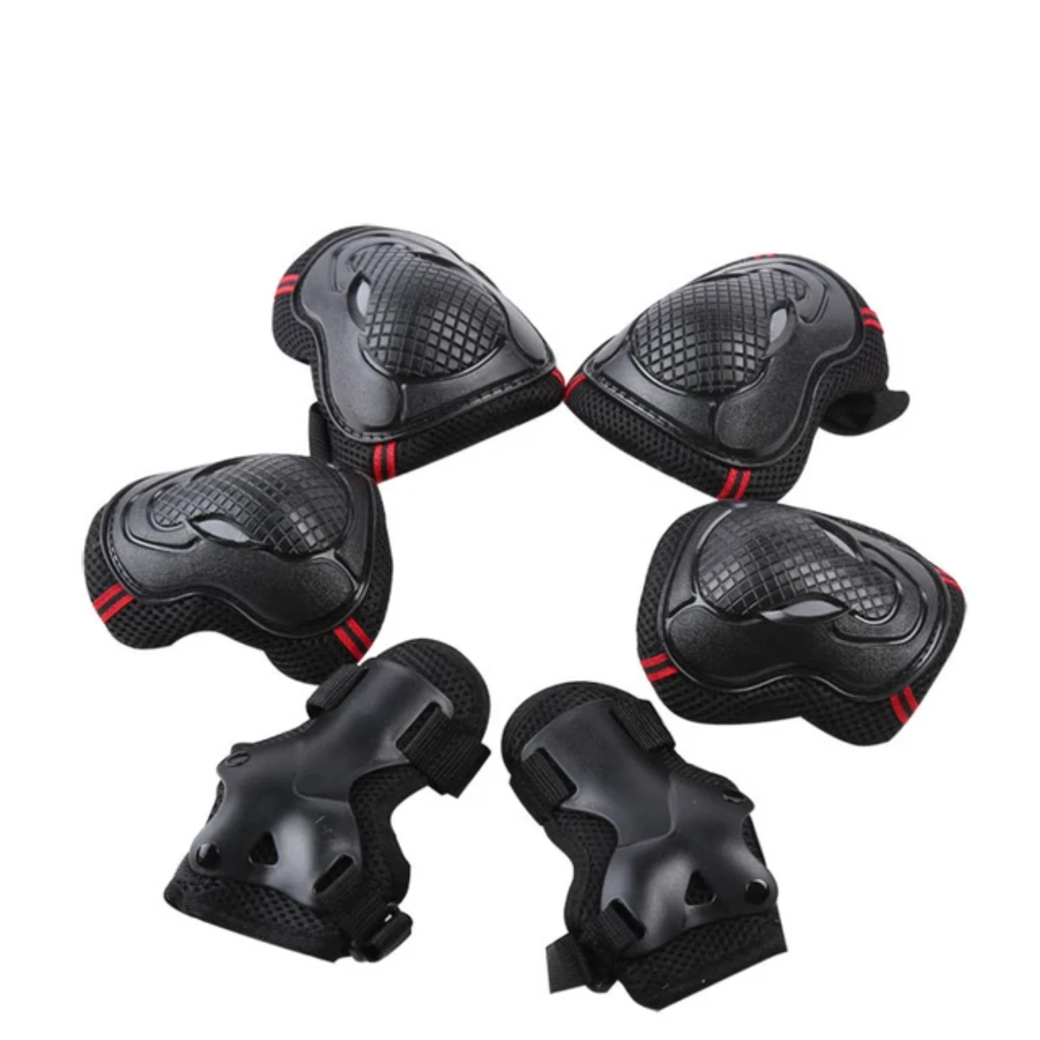 black red