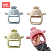 Baby Teether Chick Gloves Teether Silicone Anti-eating Hand ​Molar Stick Massage Gums Baby Anti-biting Teether Baby Accessories 1