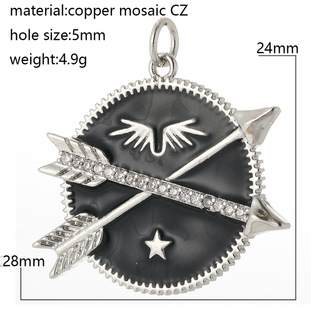 Blue Eye of Horus Designer Jewelry Charms Snake Eagle Pendant Charms for Jewelry Making Diy Earrings Bracelet Necklace