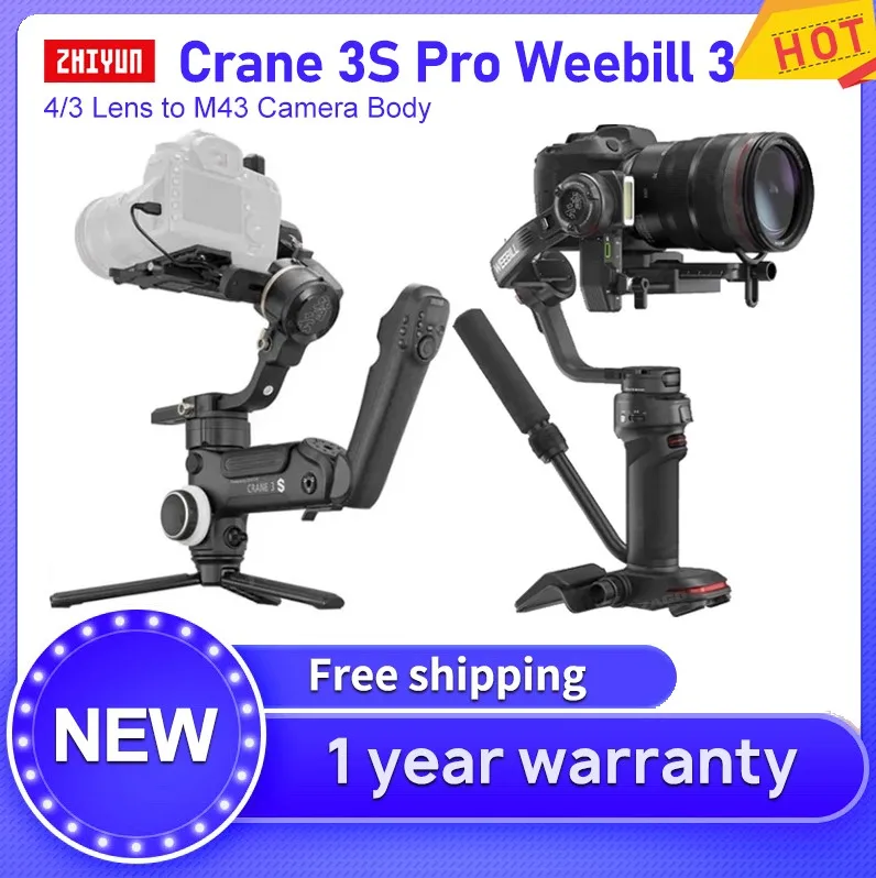 Zhiyun Weebill 3S  Gimbal para cámaras