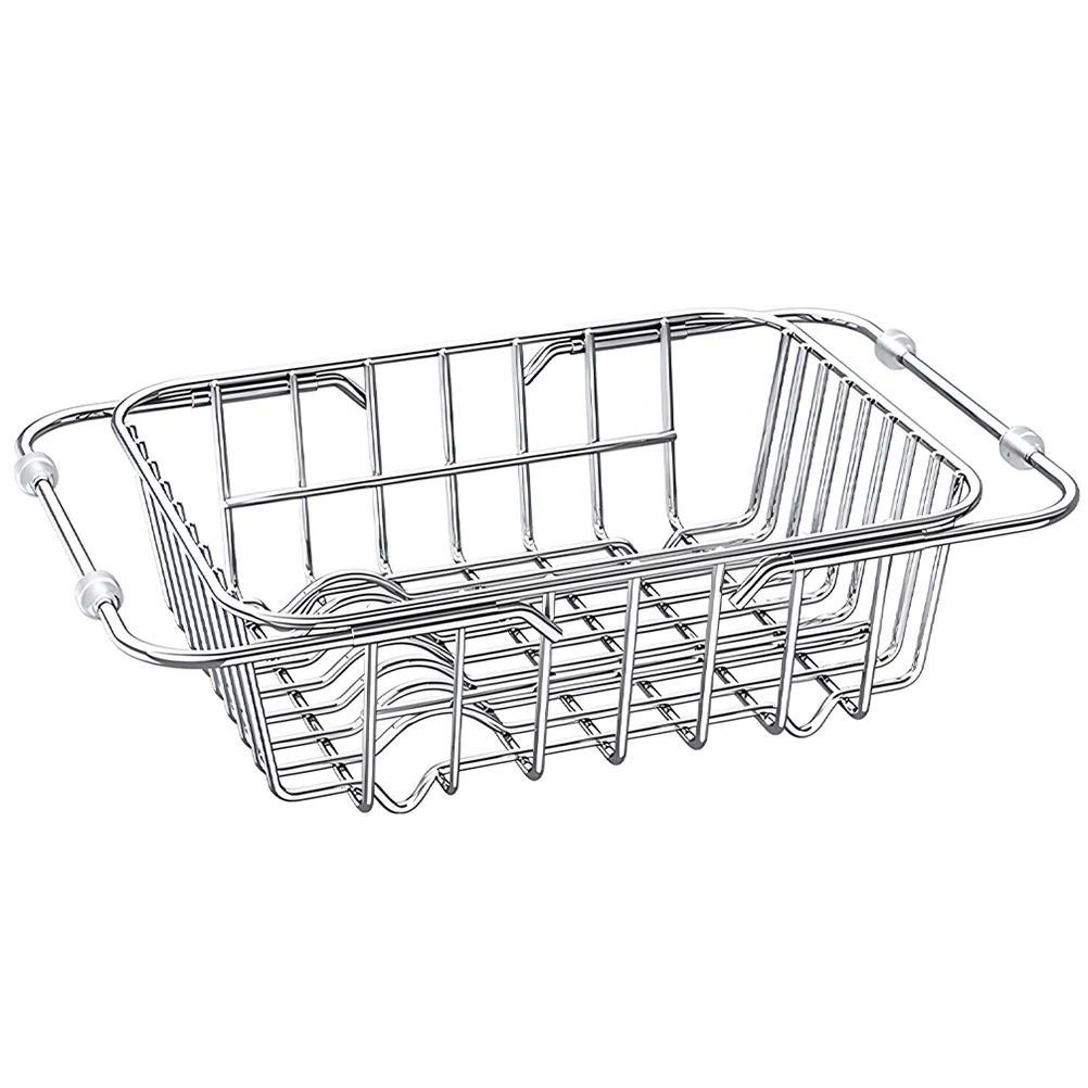 

Dish Drainer Expandable Stainless Steel Dish Drying Rack Kitchen Dish Drainer Rack