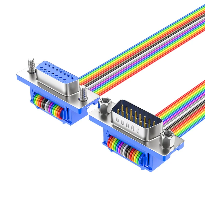 1Pcs D-SUB DB9 DB15 DB25 DB37 DIDC 9 15 25 37Pin Male Female D-SUD Serial Port Connector Adapter RS232 COM Extension Cable db9 data cable