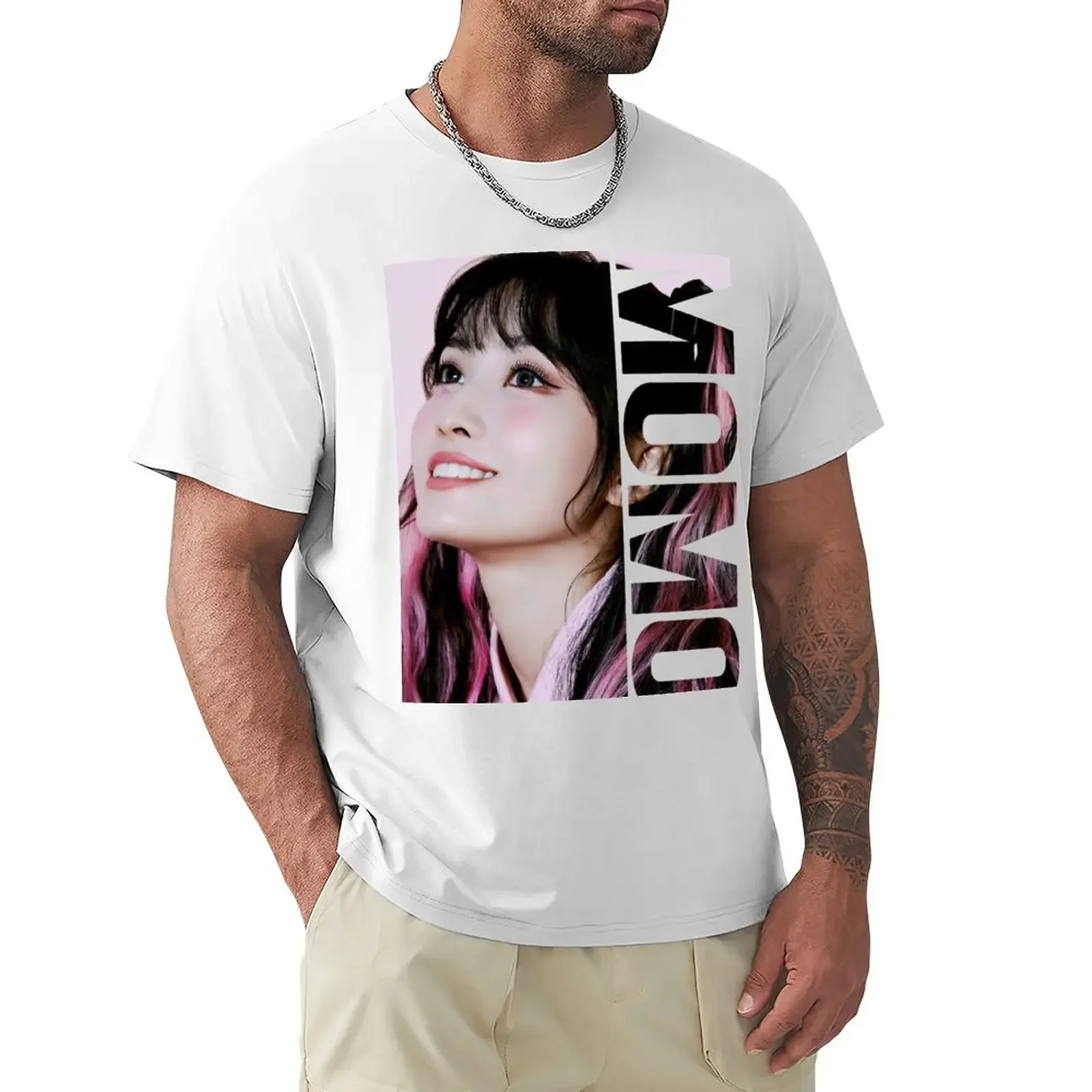 

Hirai Momo T-Shirt new edition summer tops graphics anime clothes mens t shirts casual stylish