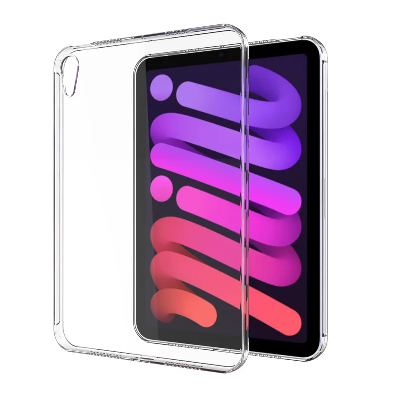 Capa Protetora Transparente para Ipad Ultra Fina Capa de Silicone Macia Mini 8.3 7.9 20232023