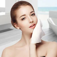 10pack Disposable Face Towel Cotton Tissue Soft Thick Dry Wipe Reusable Makeup Remover Pads Facial Cleansing Tissue 2