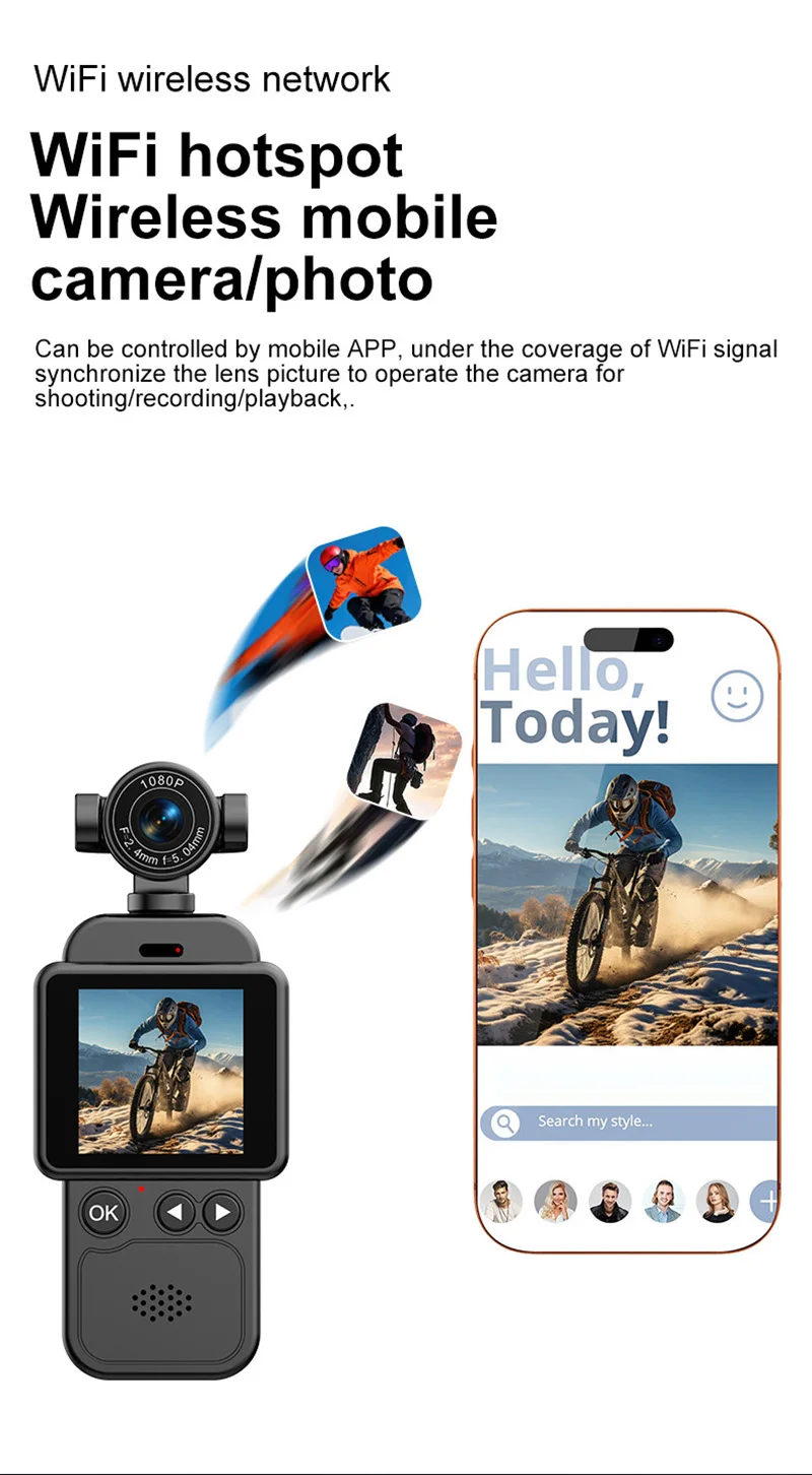 4k Sports Action Camera With 360 Panoramic Video And Wi-fi_voghion.com