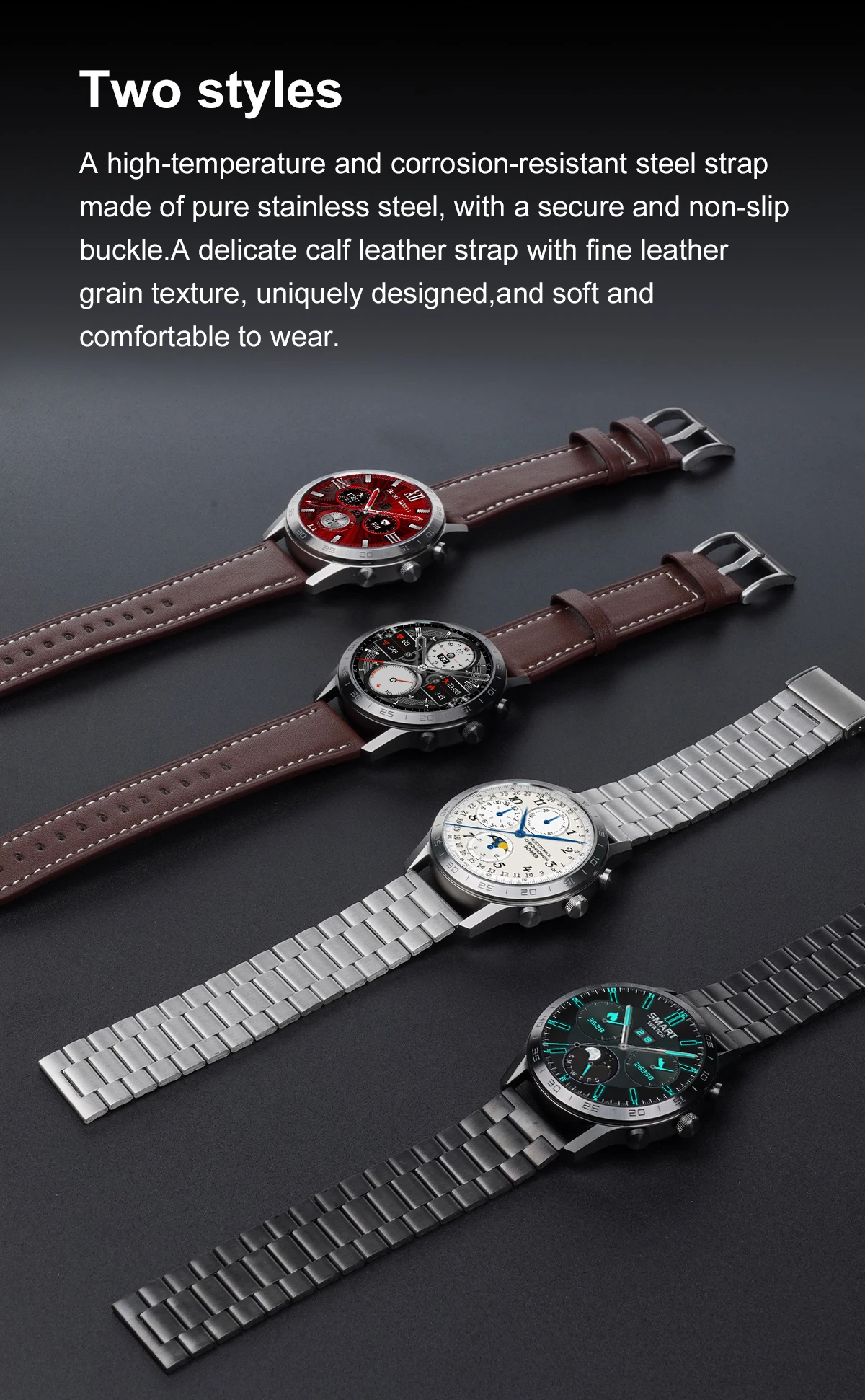 DT No.1 DT70+Plus Calling Smart Watch description image 3