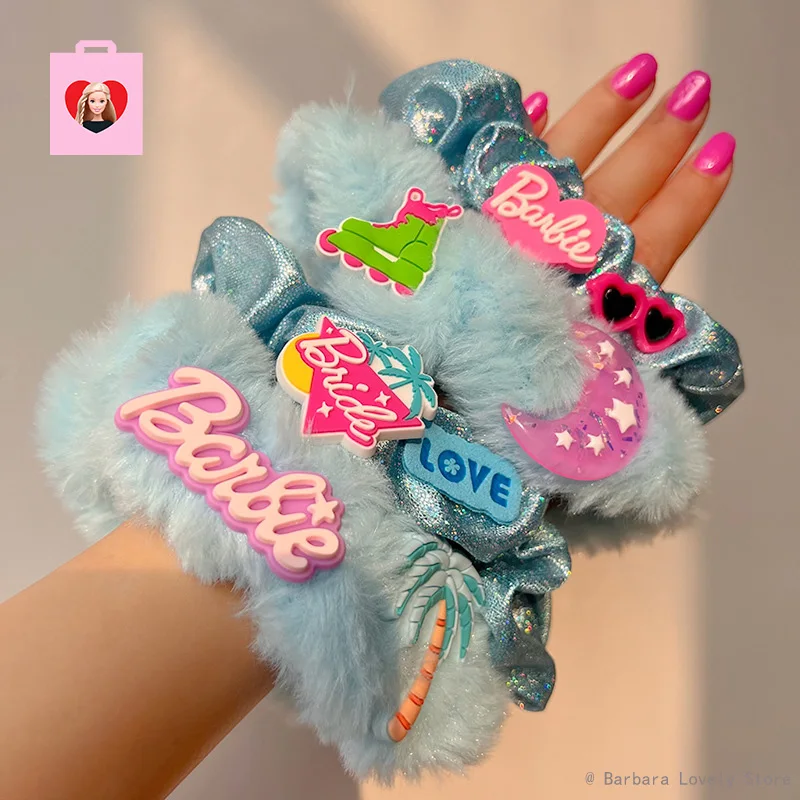 

New Barbie Hair Accessory 2023 Y2K Blue Hairband Princess Large Hair Band Hair Accessories Headdress Women Fashion Girls Gifts