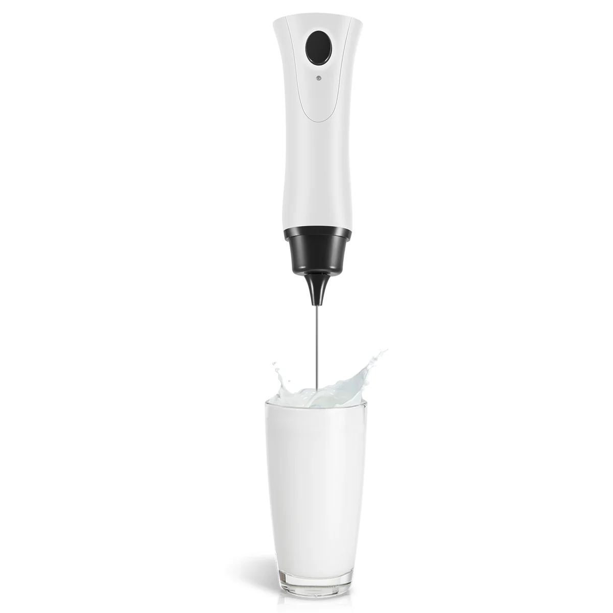 Handheld Electric Coffee Mixer Frother Automatic Milk Beverage Foamer Cream Whisk Cooking Stirrer Egg Beater With Cover 3