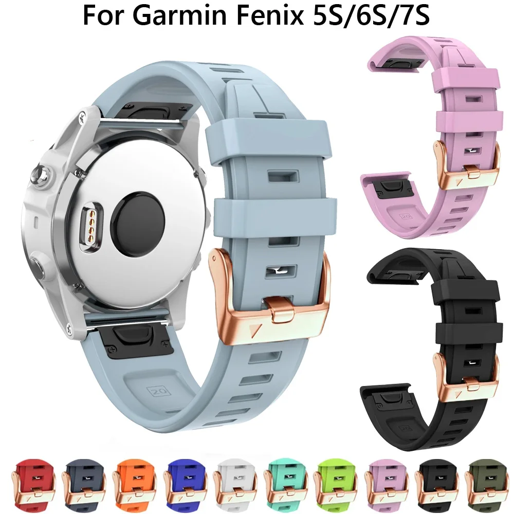 QuickFit 20mm Premium Silicone Watch Band Strap