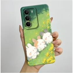 Aesthetic Pretty Flower Soft Silicone Shockproof Bumper Case for Realme P3 Lite 4G (LU - TYLV0203)