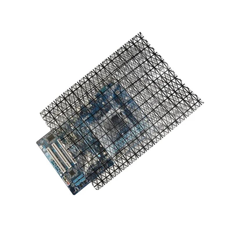 

Open Top Anti-static Grid Printed Shielding Plastic Bag Instrument Electronic Packing Pouches Antistatic Bag 1000pcs/lot