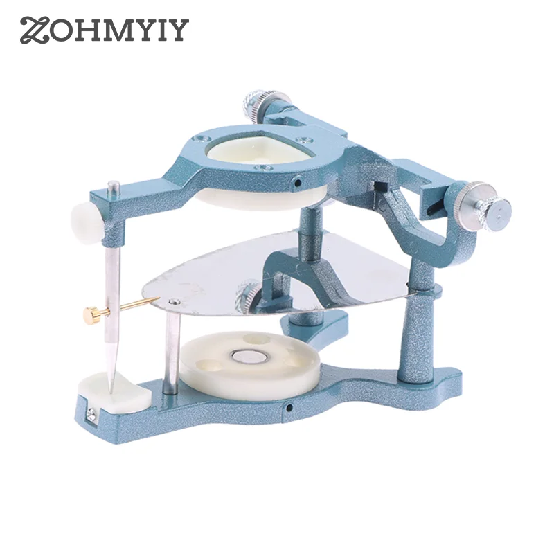 

1pc Denture Magnetic Articulator Dentistry Adjustable Silvery Alloy Metal Articulators Denture Dental Lab Equipment Tools