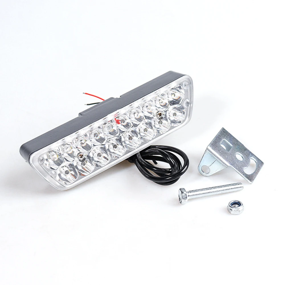 Bicycle Components 1pcs Bike Light Electric Bicycle Headlight Parts 12-85V E-Bike 129x35x25mm 80cm Long Practical