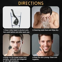 Micro Needle 540 Roller Derma Roller Dermaroller Titanium Hair Regrowth Beard Growth Anti Hair Loss Treatment Thinning Receding 6