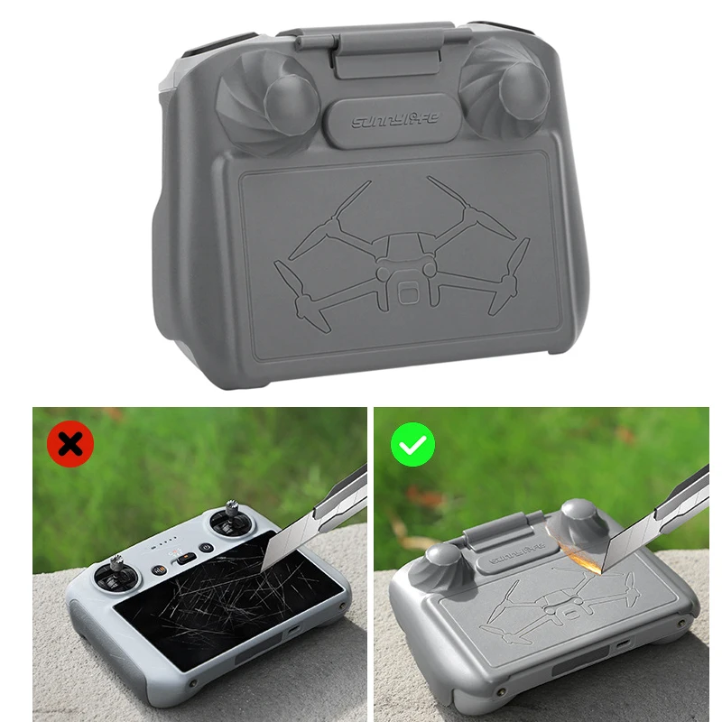 

Пульт дистанционного управления для DJI RC с защитой экрана от столкновений, солнцезащитный козырек для Dji Mini 3pro /mini 3 /mavic 3 Classic Drone