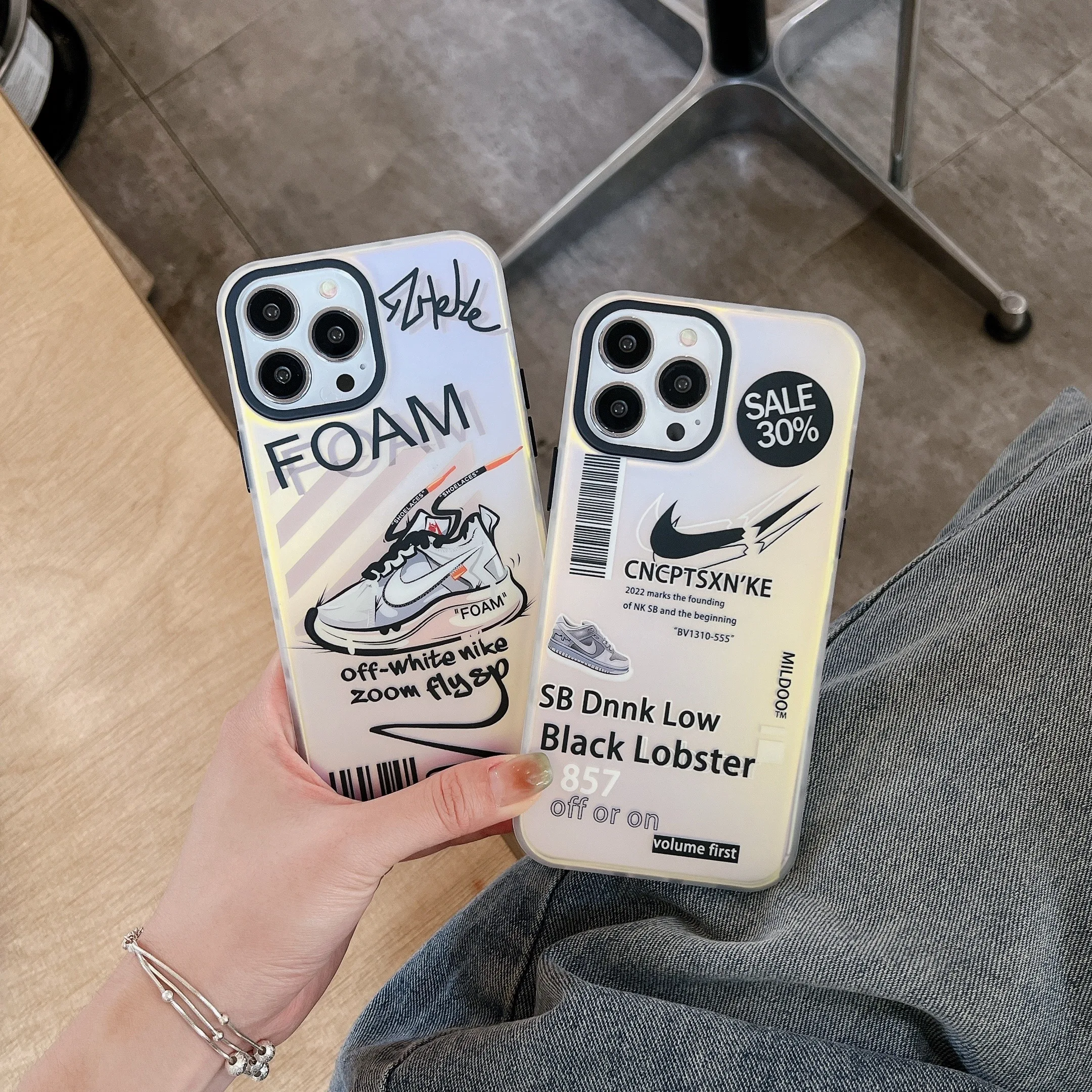 

Чехол для iphone 14PROMAX advanced sense Apple 13Pro с новым брендовым лазерным соединением и сломанным крючком