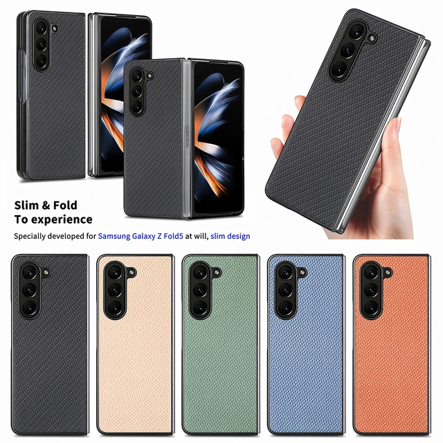 for samsung z fold 5 Fashion Folding Hard Funda Capa Case for Samsung  Galaxy Z Fold 5 Fold5 Zfold5 Slim Protective Cover - AliExpress