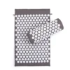 68*42*2cm Dark Gray  Acupressure Massage Mat & Pillow Set Free Storage Bag 4