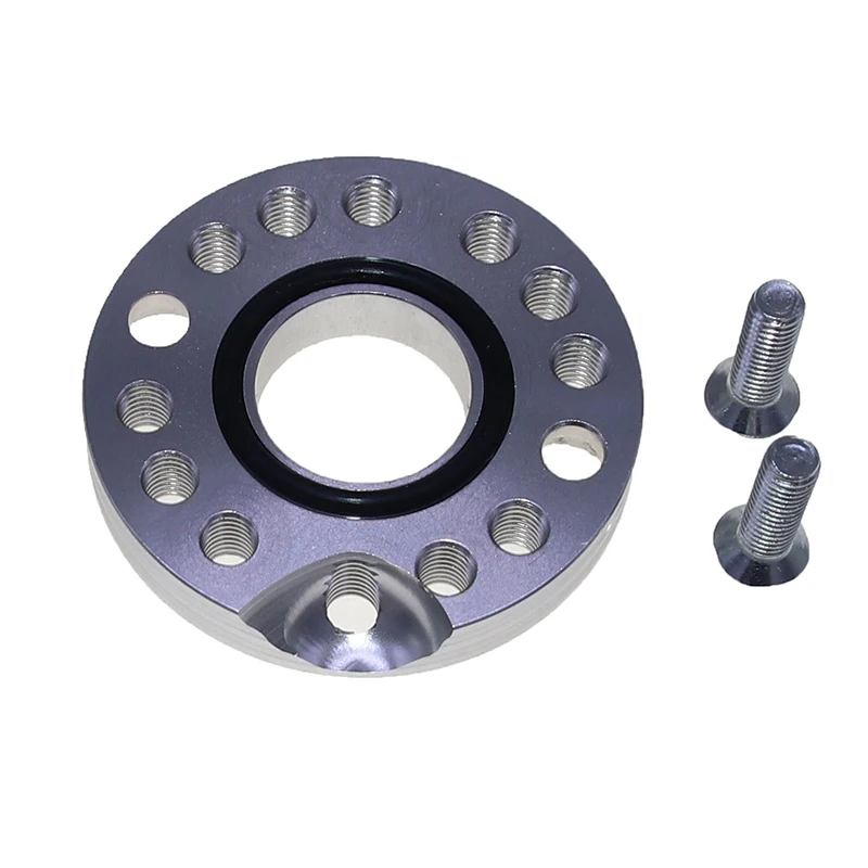 28mm Metal Colorful CNC Carb Adjuster Carburetor Inlet Manifold Spinner Plate Adaptor For Pit Dirt Bikes Buggy