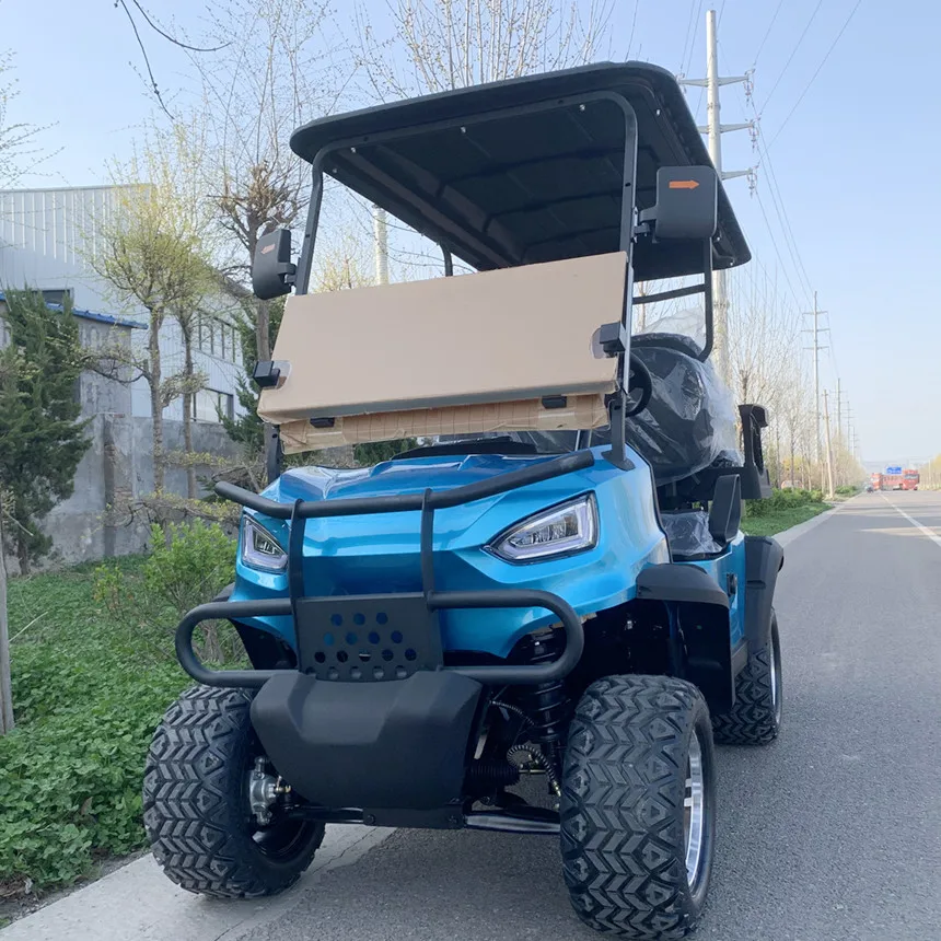 E-Type Nuovo Carrello Da Golf 2/4/6/Sedile Imbottito 4/5/7 Kw Motore Di Azionamento Carrello Da Golf Fuoristrada