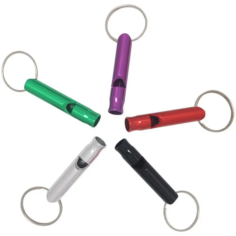 Ultrasonic Dog Whistle Aluminum Alloy Recall Anti Barking Training Behavior Aids dog whistle