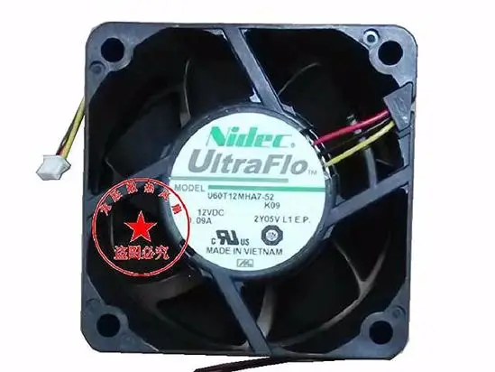 

Вентилятор охлаждения сервера Nidec V80E14MS2A3-57A611 DC 13,6 V 0.16A 5 проводов 80x80x38 мм