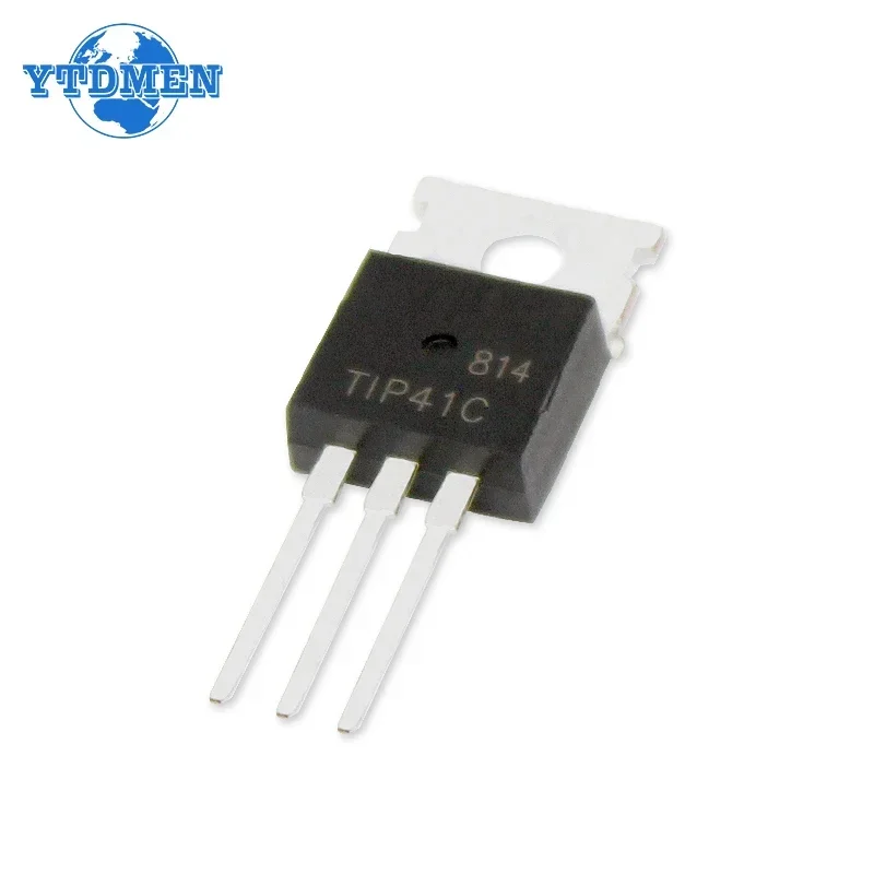 5/10PCS TO-220 BJT Transistor TIP41C TIP42C 100V 6A NPN