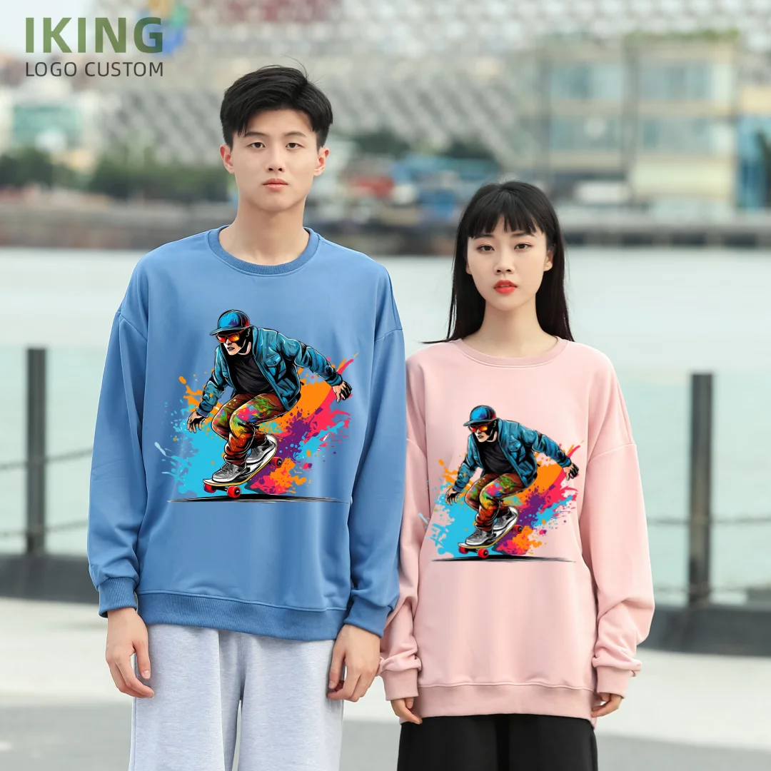 

Y2k Graffiti Print Men's Pullovers Sweatshirts Retro Autumn Casual Pullover Hooded Sweatshirts Hip Hop Streetwear Unisex Clothes