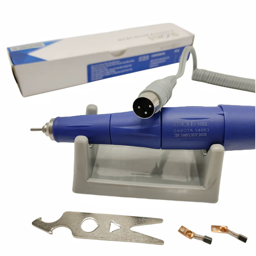 Nail Drill Polishing Pen Strong 105L Handpiece For STRONG 210 90 204 207B Marathon Manicure Milling Cutter and Pedicure File Bit 4