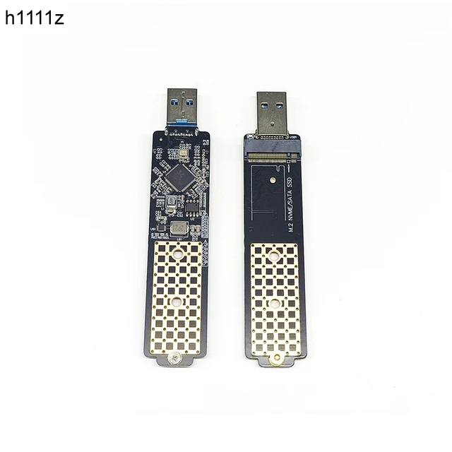 M.2 to USB Adapter Dual Protocol SSD Board M.2 NVME PCIe NGFF SATA M2 Card  Support 2230 2242 2260 2280 NVME/SATA M2 SSD RTL9210B - AliExpress