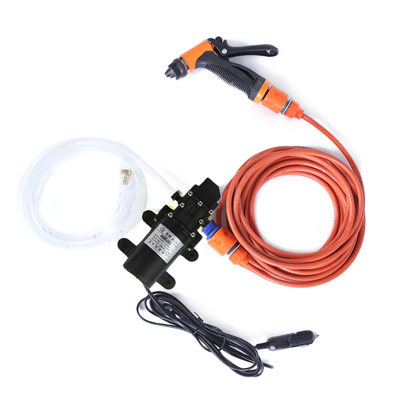 

Portable 12v Car Pressure Washer Electric High-Speed Washer Fits For Car Home Garden Cleaning By Big Autoparts