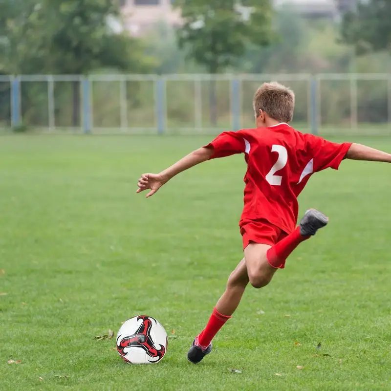 Outdoor PVC Football Kids Training Soccer Balls Durable Size 5 Soccer Balls For Kids Playing Gifts For Christmas Birthday 3