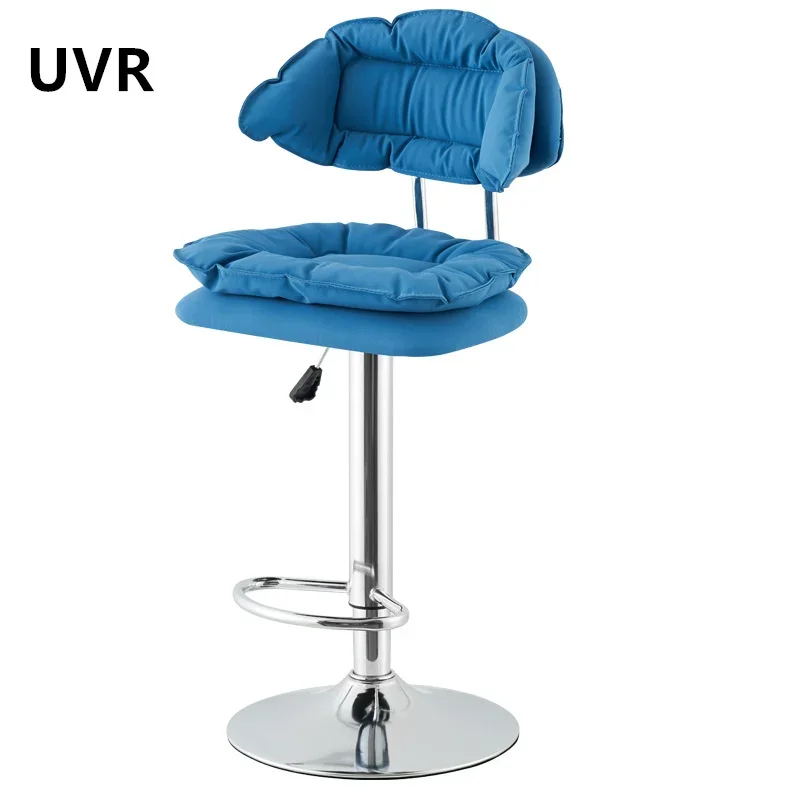 Home Bar Stools Kitchen Dining Room Chairs Bedroom Makeup Backrest Stools Cashier High Chair Bar Salon Lift