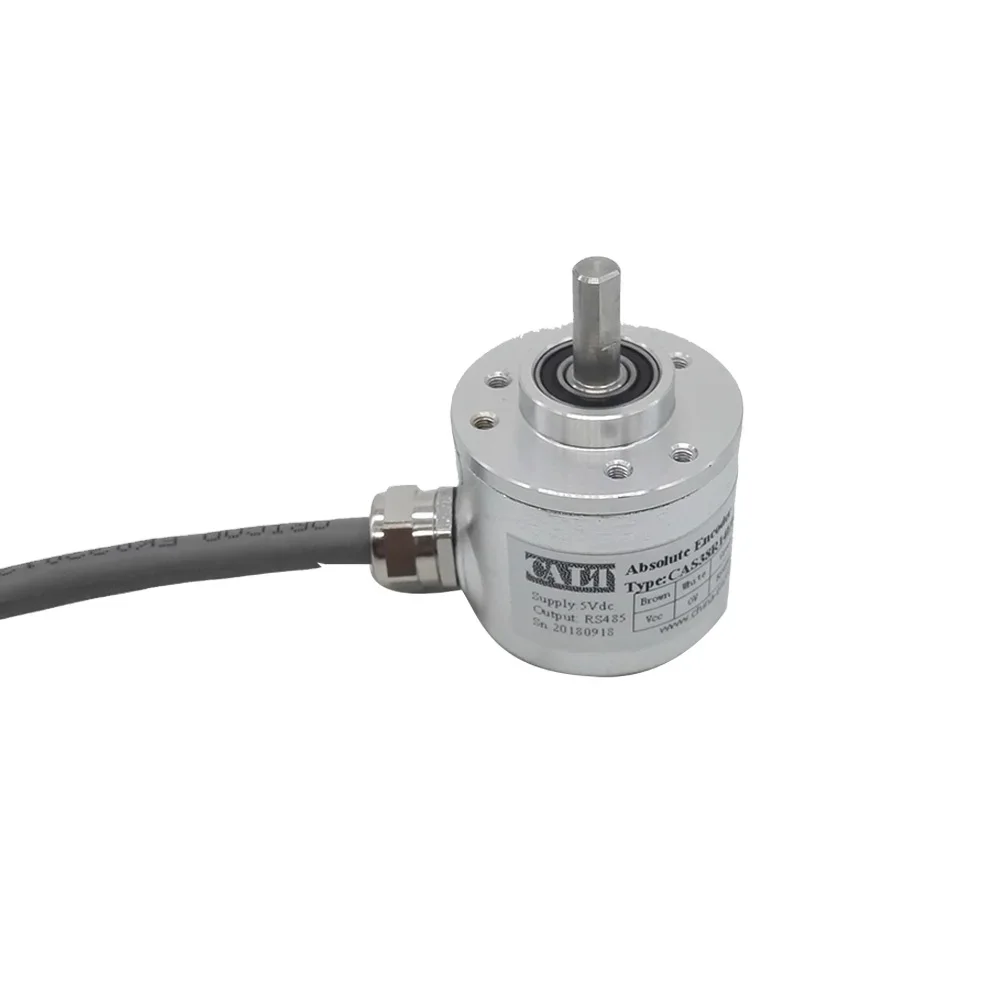 

14bit абсолютный кодировщик modbus RS485 6-миллиметровый датчик угла вала