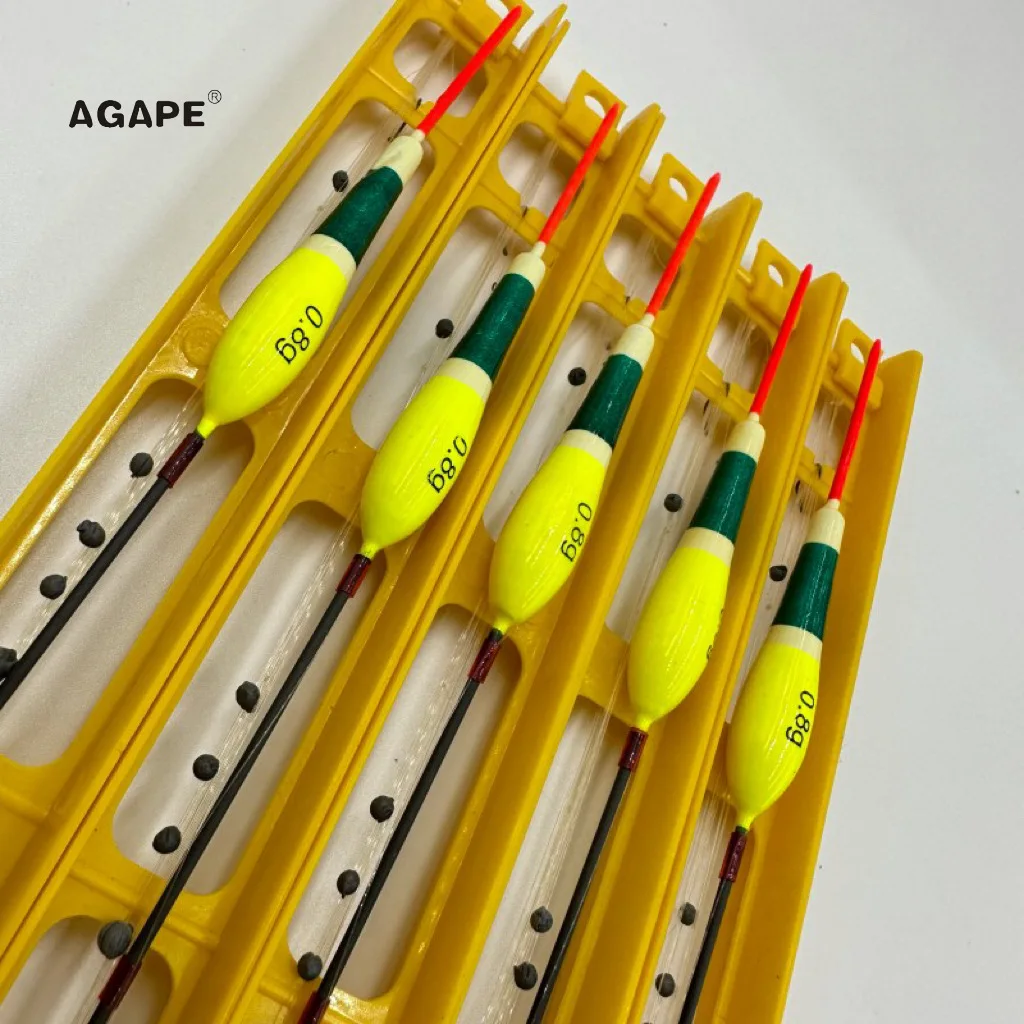 Agape Fishing Floats Set Winder Float Ready-Made Rig 5/10/30PCS 0.8G Fishing Accessories Carp Tackle Wetkarstwo Wyprzed TP24055 fishing floats,fishing float,fishing tackle,fishing bobber,fishing buoy