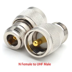 UHF Female to N Male RF Coaxial Adapter Connector (NK - UHFJX1)