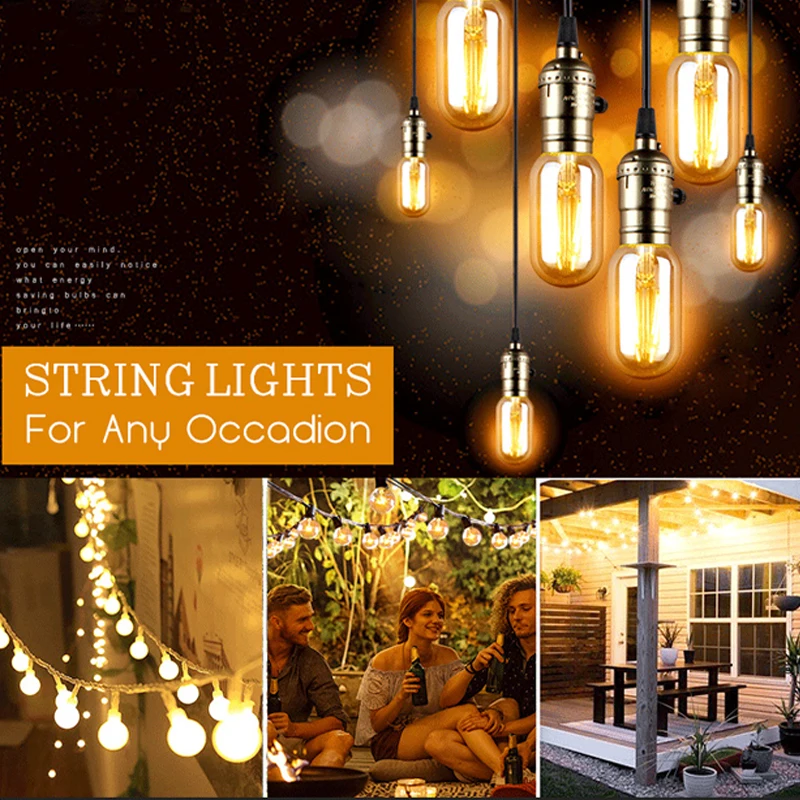 

Led Bulbs Vintage Light Bulb ST45 ST64 G80 G95 T185 Big Globe Bulb 40W Dimmable 220V Led Filament Decorative Edison Bulb Lamp