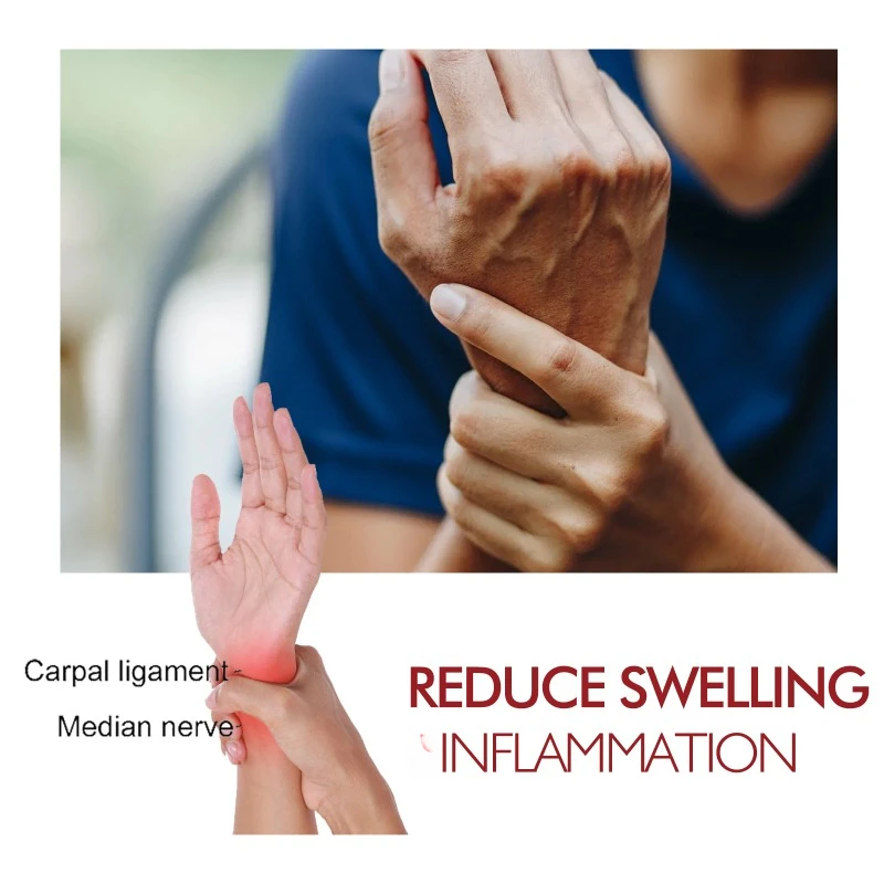 Wrist Pain Relief Oil Anti Arthritis Hand Thumb Finger Tendonitis Therapy Tenosynovitis Tendon Sheath Joint Health Care 10ml