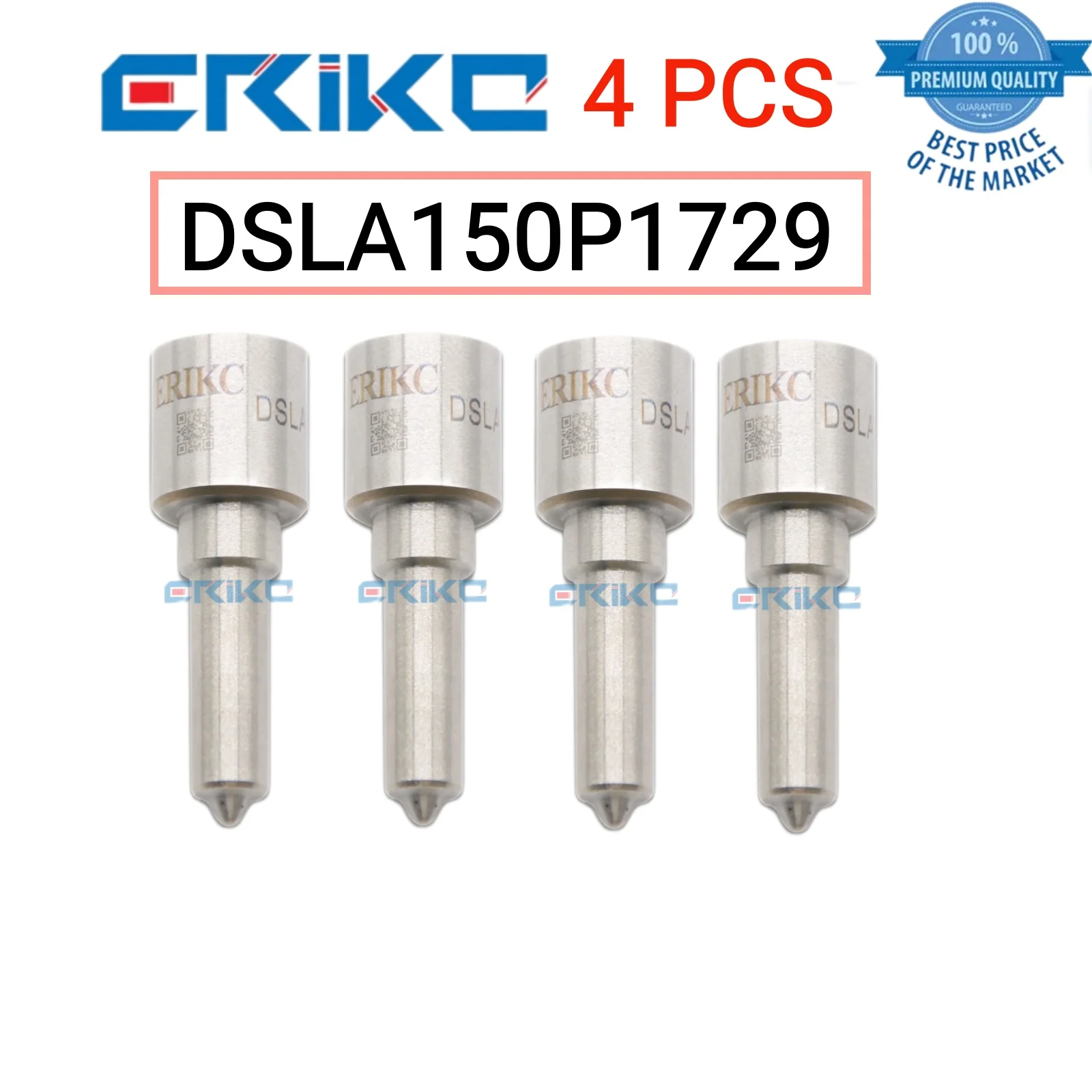 4 шт., Форсунка для дизельного двигателя DSLA150P1729, DSLA 150 P 1729, Форсунка для дизельного двигателя DSLA 150P1729, форсунка-распылитель