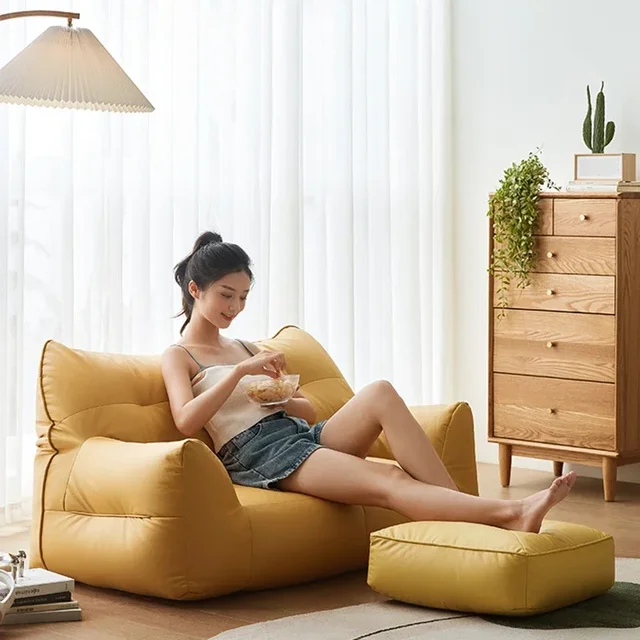 집에서 편안한 휴식을 위한 최고의 선택: 맞춤 가능하고 다목적인 싱글 레이지 빈 백 안락 의자