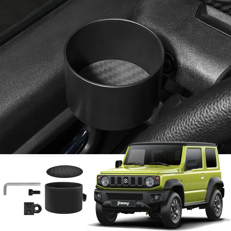 For JIMNY JB64 JB74 2023 2022 2021 2020 2019 Multifunctional Car Cup Holder Drink Coffee Bottle Holder Auto Styling Accessories