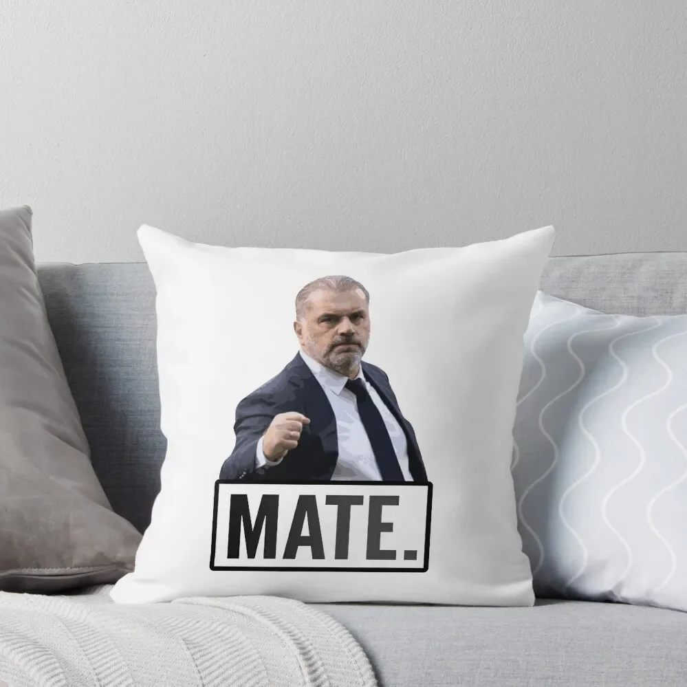 

Ange Postecoglou Mate Throw Pillow Pillows Aesthetic Decorative Cushions Sofa Covers For Living Room