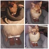 4pcs Winter Dog Shoes Waterproof Shoes For Medium Dogs Winter Boots For Small Dogs Warm Chihuahua Teeth Puppy Socks Yorkshire 5