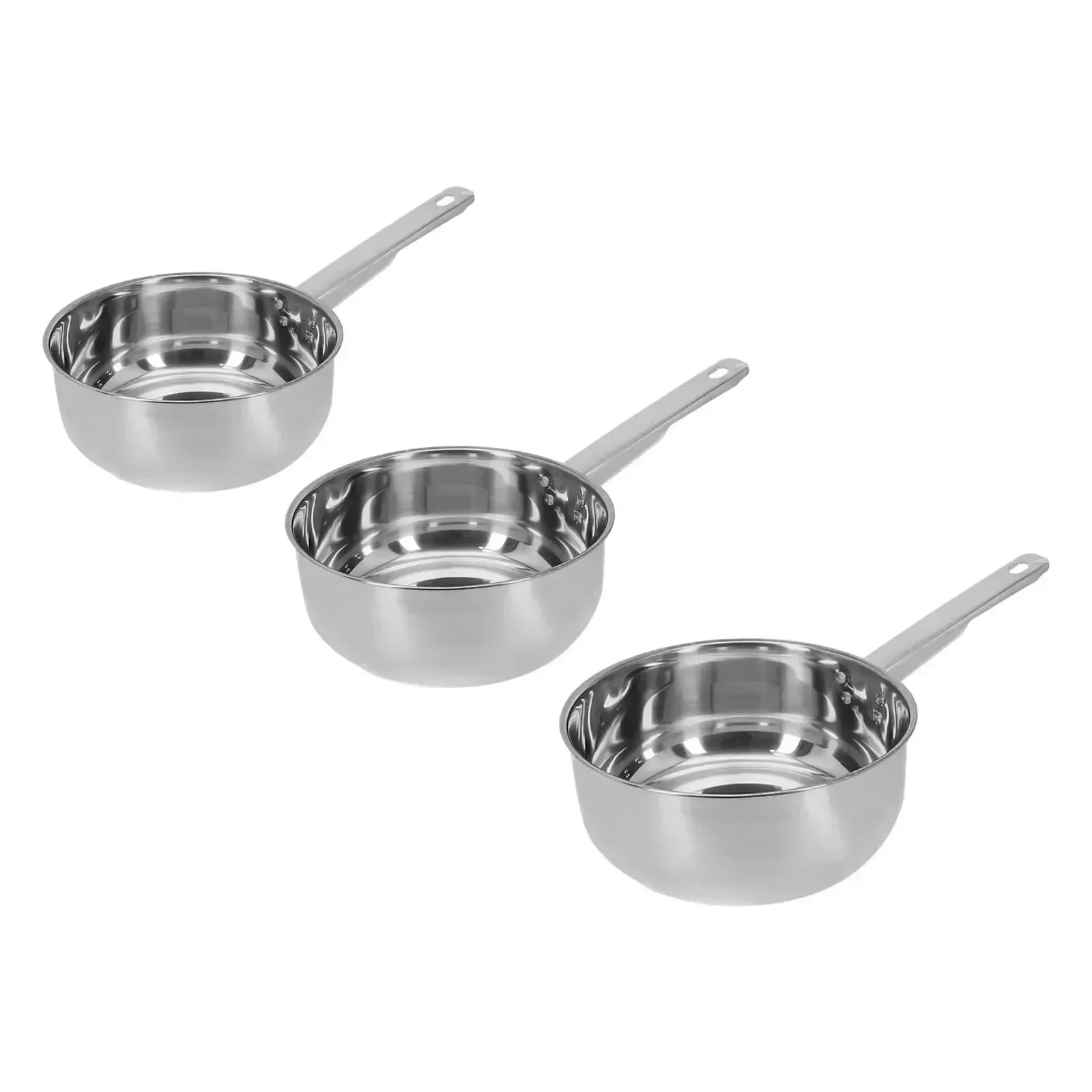 Stainless Steel Uncoated Nonstick Saucepan Household Milk Cooking Pot Frying Pan Induction Cooker Gas Stove Kitchen Utensils stainless steel soup pot stainless steel stock pot stainless steel cooking pot